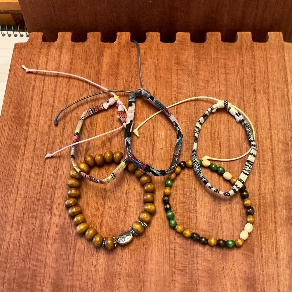 Set of 5 bracelets, Brand New!